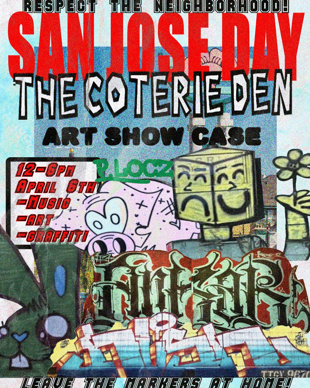 TCD San Jose day Street Art Show!